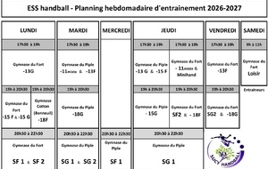 La rentrée c'est maintenant ! Pour adhérer à ESS hand, les documents à télécharger sont dans "infos pratiques".